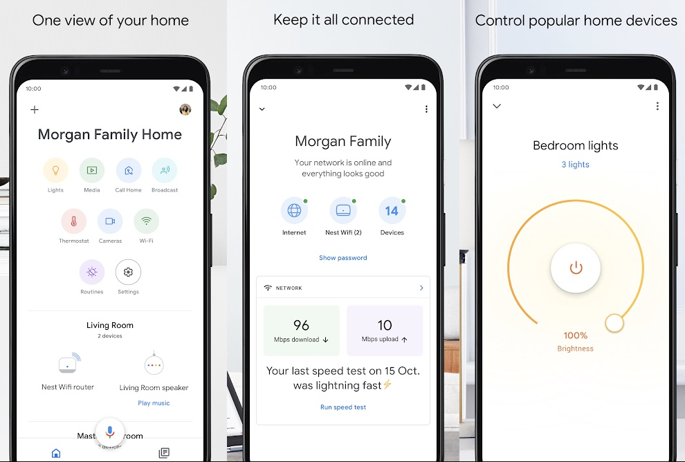 Feature Of Google Home App