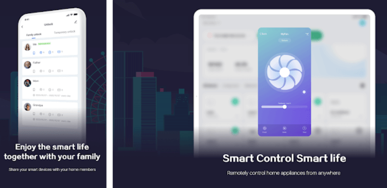 Features of the Smart Life app